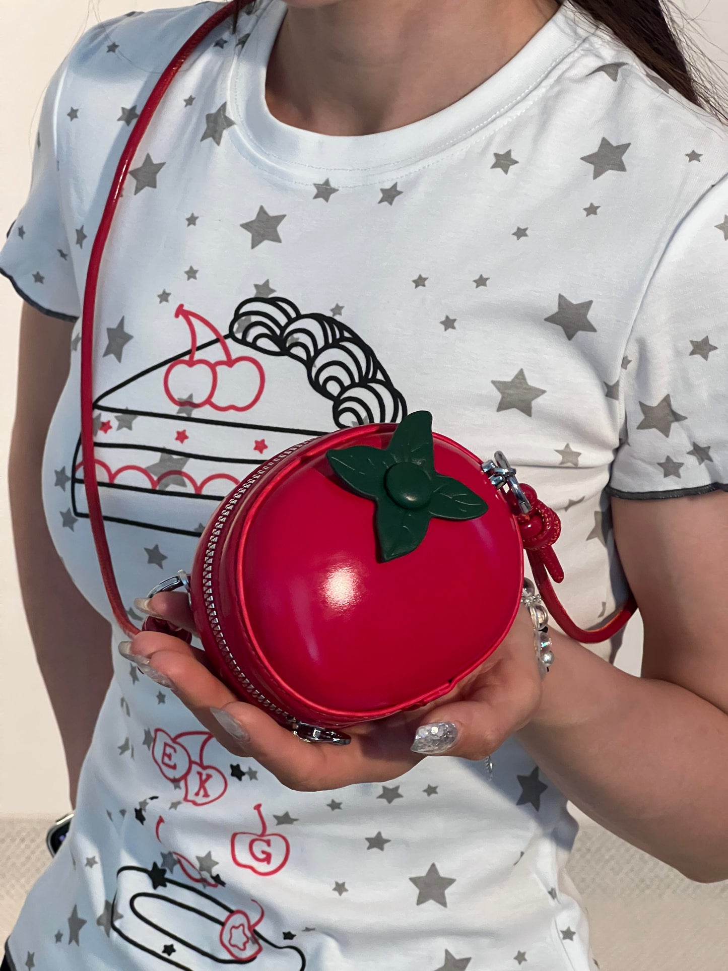 Tomato Bag.🍅(size:10*9.5cm)