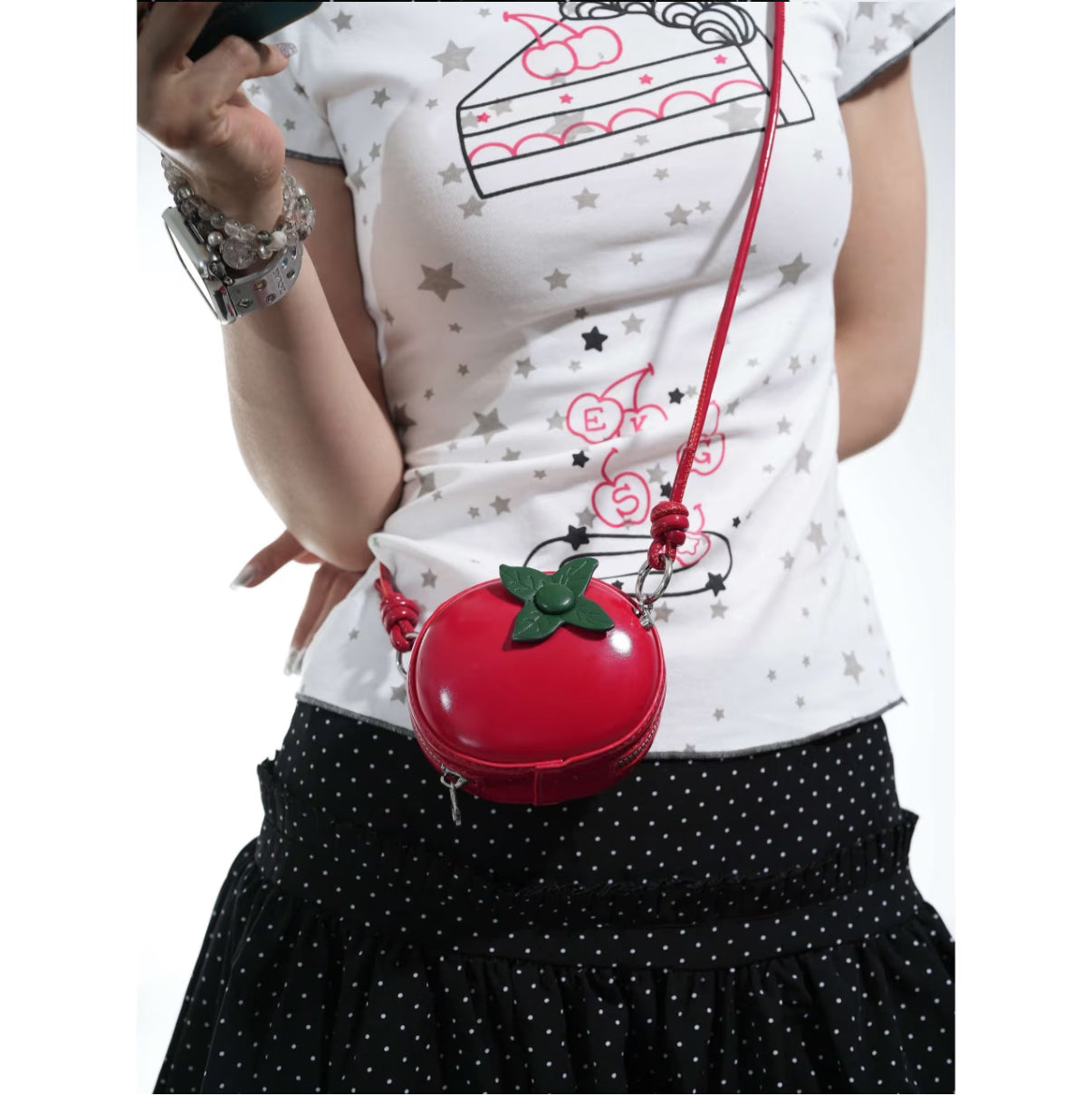 Tomato Bag.🍅(size:10*9.5cm)