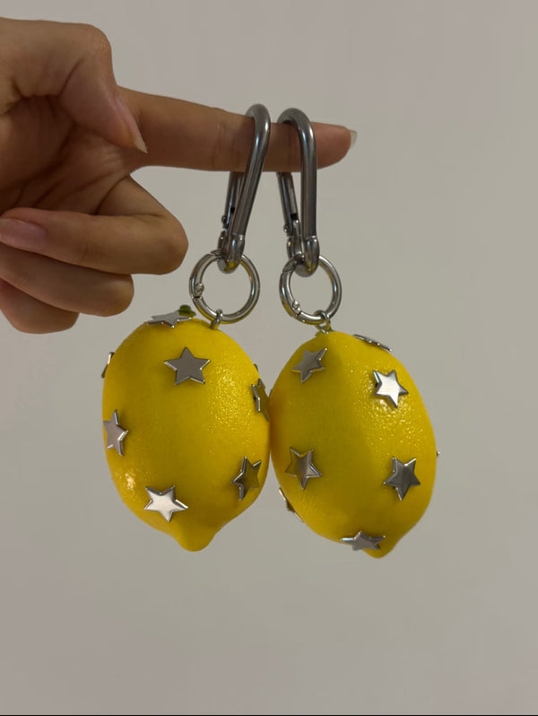Cute fruit pendant.