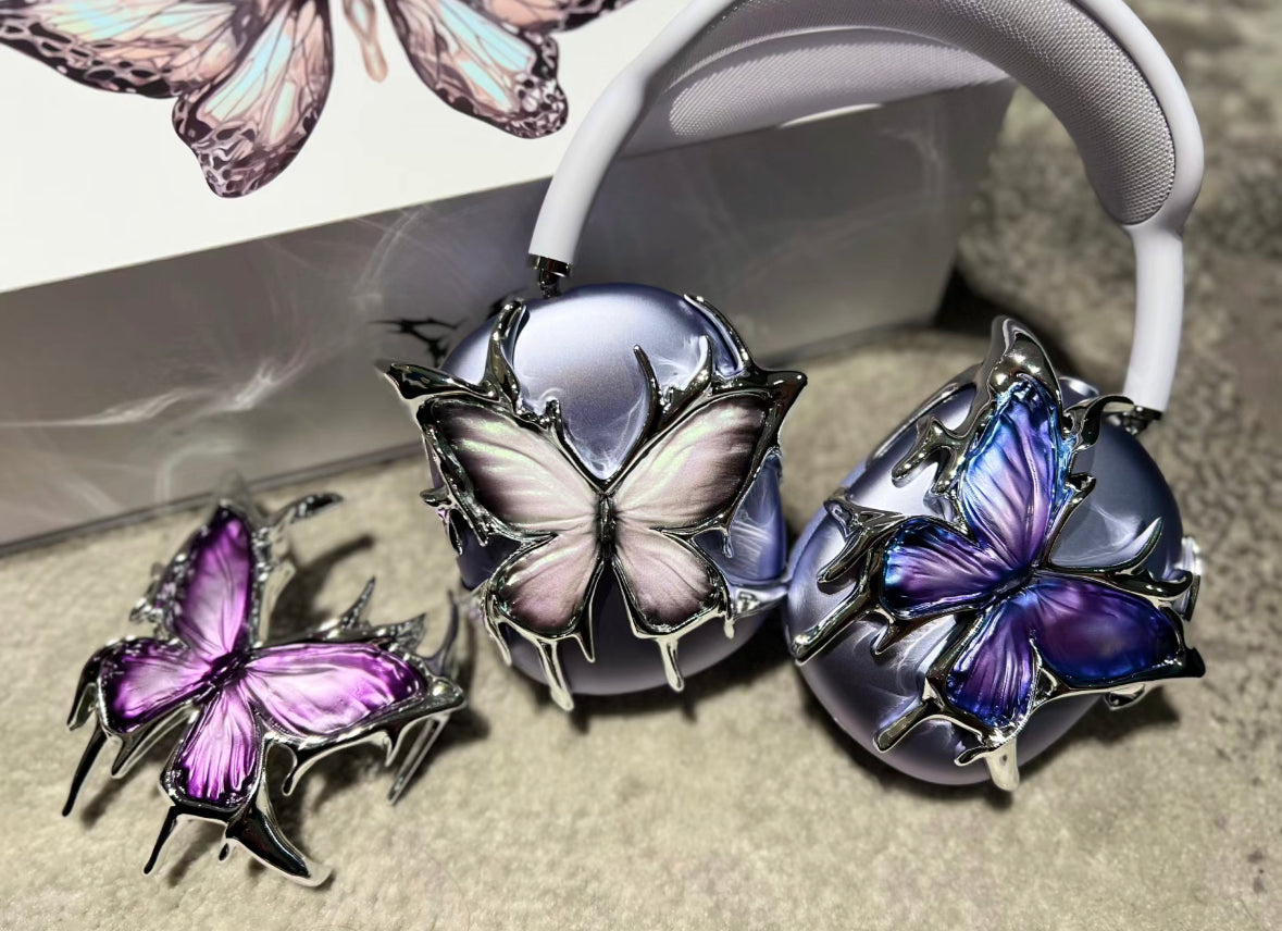 Butterfly earphone case